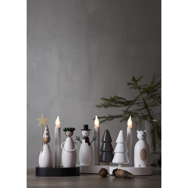 Decorațiune luminoasă de Crăciun albă Christmas Joy – Star Trading-image-2