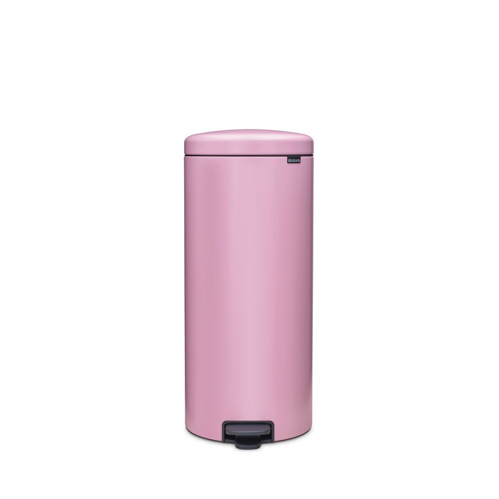 Coș de gunoi roz cu pedală din oțel 30 l NewIcon – Brabantia