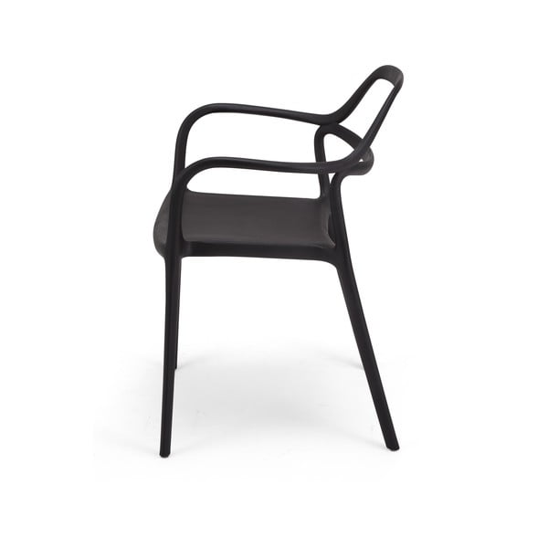 Set 2 scaune dining Bonami Selection Dali Chaur, negru-image-3