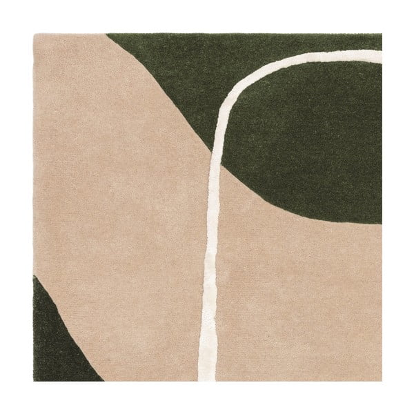 Covor verde handmade din lână 200x300 cm Matrix – Asiatic Carpets-image-3