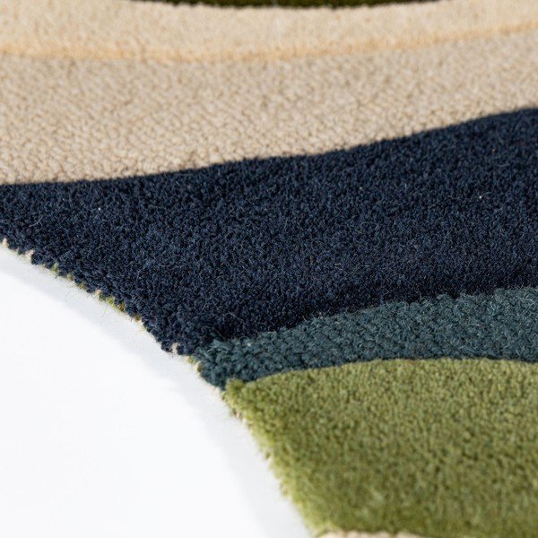Covor verde țesut manual din lână 200x290 cm Envy Wool – Flair Rugs-image-4