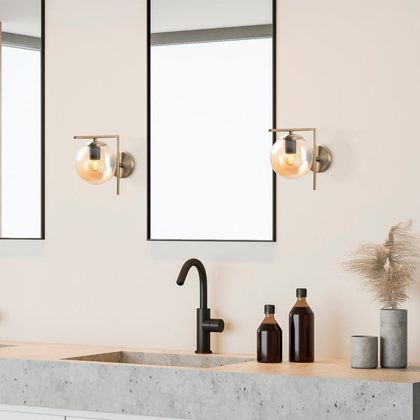 Aplică de perete aurie ø 15 cm Antique – Opviq lights-image-1