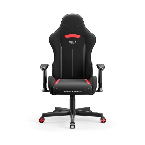 Scaun de gaming negru X-Starter – Diablo Chairs-image-2