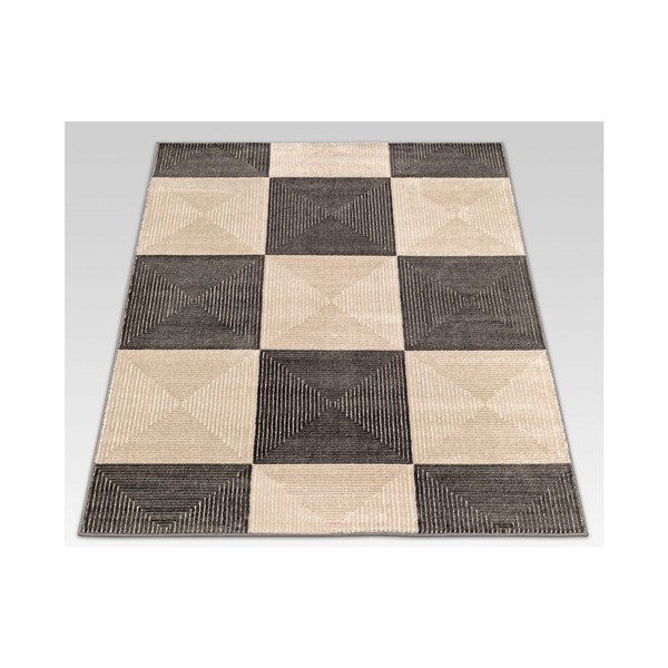 Covor Flair Rugs Reflex Brown Chess, 200x290 cm-image-2