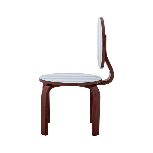 Scaun de copii burgundy/albastru deschis Liova – Bloomingville Mini-image-2