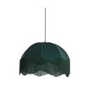 Lustră în culoarea petrol cu abajur textil ø 60 cm Malacia – Light & Living