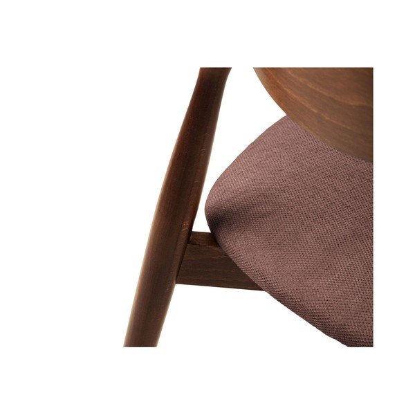Scaun de dining bej/în culoare naturală stivuibil din lemn de fag Leon – Micadoni -image-3