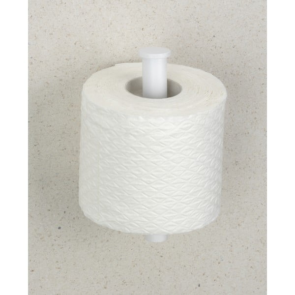 Suport pentru hârtie igienică alb autoadeziv din oțel inoxidabil Orea – Wenko-image-1