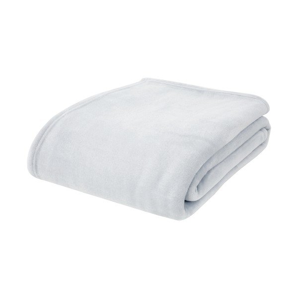 Pătură gri deschis din micropluș/cocolino 130x170 cm Raschel Velvet – Catherine Lansfield