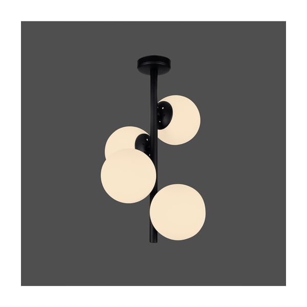 Lustră Squid Lighting Owl, înălțime 53 cm, negru-image-1