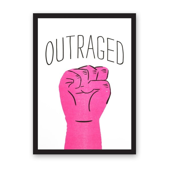 Poster Ohh Deer Outraged, 29,7 x 42 cm