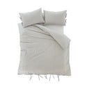 Lenjerie de pat albastră pentru pat dublu 200x200 cm Zanzibar Stripe – Pineapple Elephant