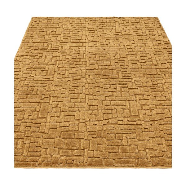 Covor galben muștar 200x290 cm – Asiatic Carpets-image-3