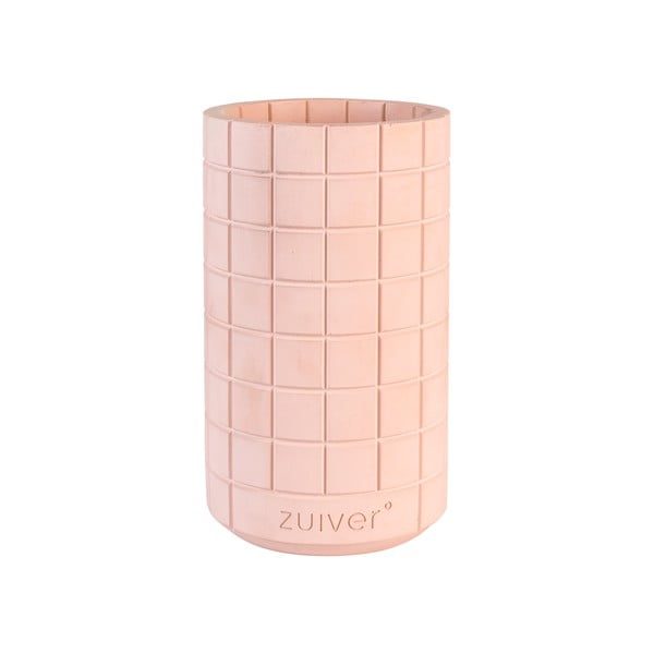 Vază roz-deschis din beton Fajen – Zuiver