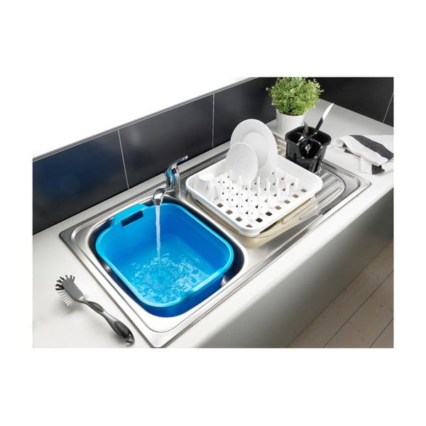 Scurgător de vase alb din plastic 38x33,5 cm Signature – Addis-image-2