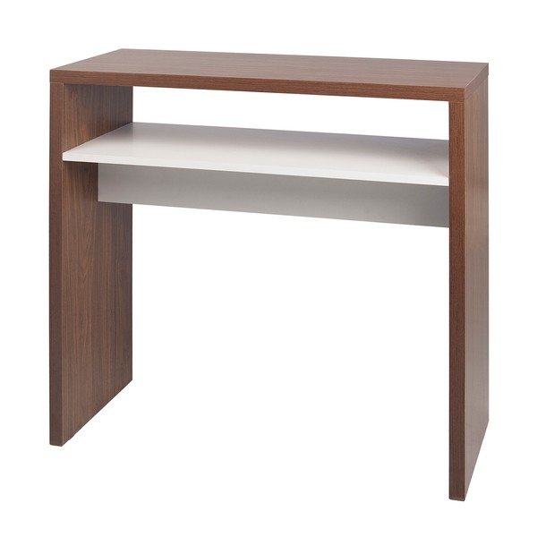  Consolă TemaHome Marbella, cu aspect de lemn de nuc-image-1