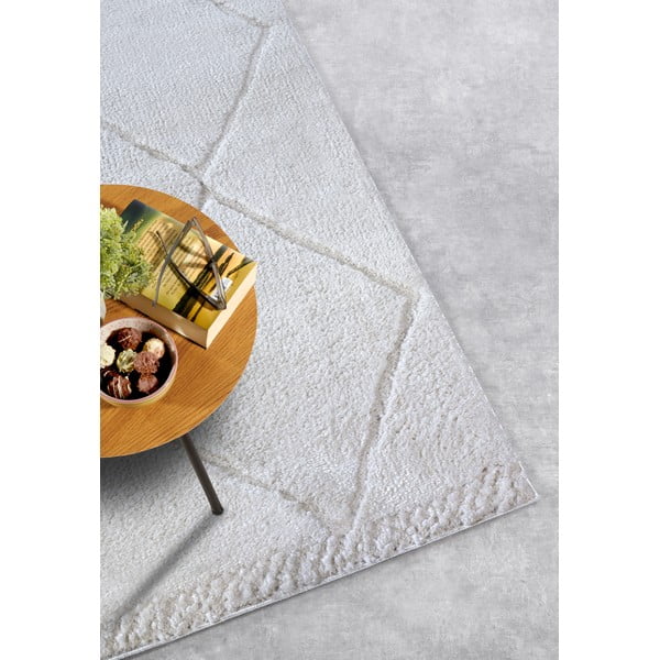 Covor crem 80x120 cm Perrotin Cream White – Elle Decoration-image-2