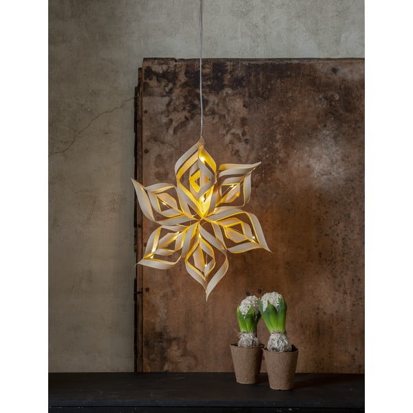 Decorațiune luminoasă aurie  de  Crăciun Bella – Star Trading-image-4