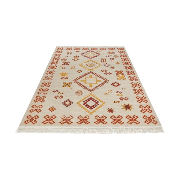 Covor cu bumbac reciclat Nouristan, 160 x 230 cm, bej-image-3
