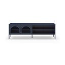Comodă TV albastru-închis 160x50 cm Diora – Marckeric