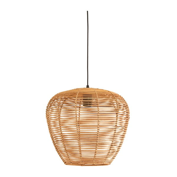Abajur în culoare naturală ø 38 cm Latvia – Light & Living-image-1