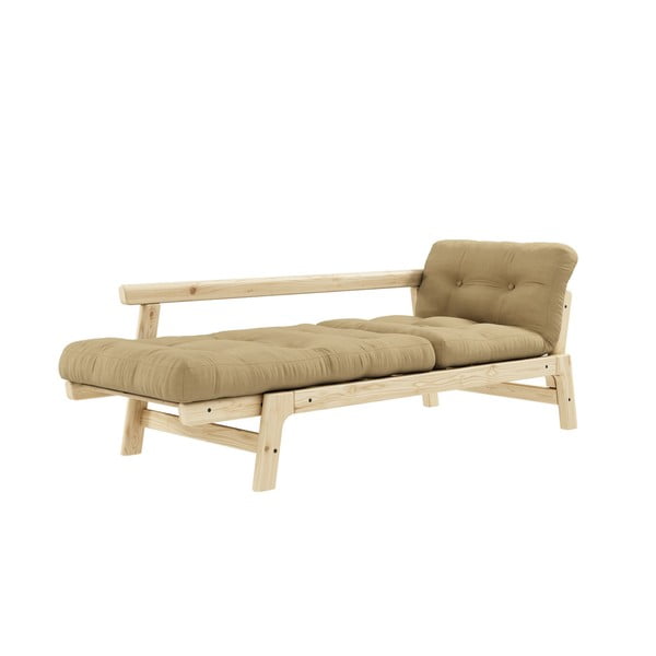 Canapea variabilă Karup Design Step Natural Clear/Wheat Beige-image-4