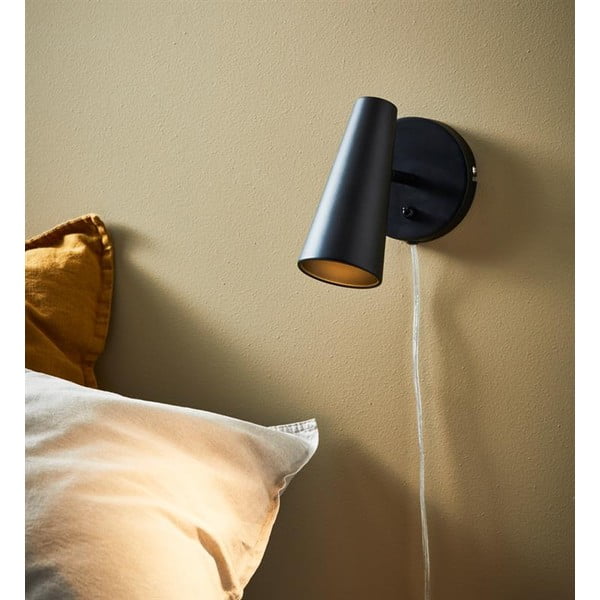 Aplică Markslöjd Crest, înălțime 17 cm, negru-image-1