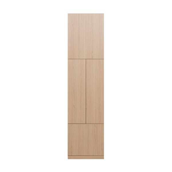 Dulap modular în culoare naturală 54x215 cm Build – WOOOD