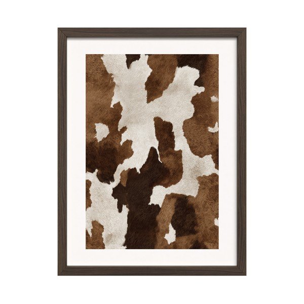 Tablou cu ramă imprimat 30x40 cm Cowhide – Styler
