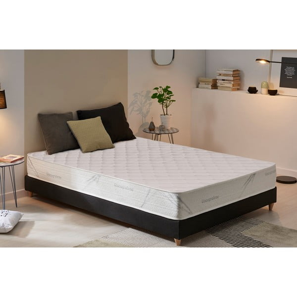 Saltea mediu-fermă/extra dură din spumă reversibilă 160x200 cm Relaxium – Moonia-image-1