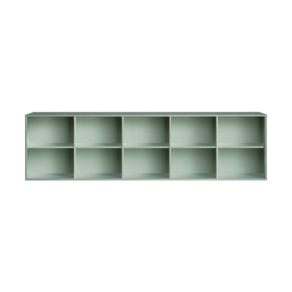 Bibliotecă verde-deschis suspendată 220x61 cm Mistral – Hammel Furniture