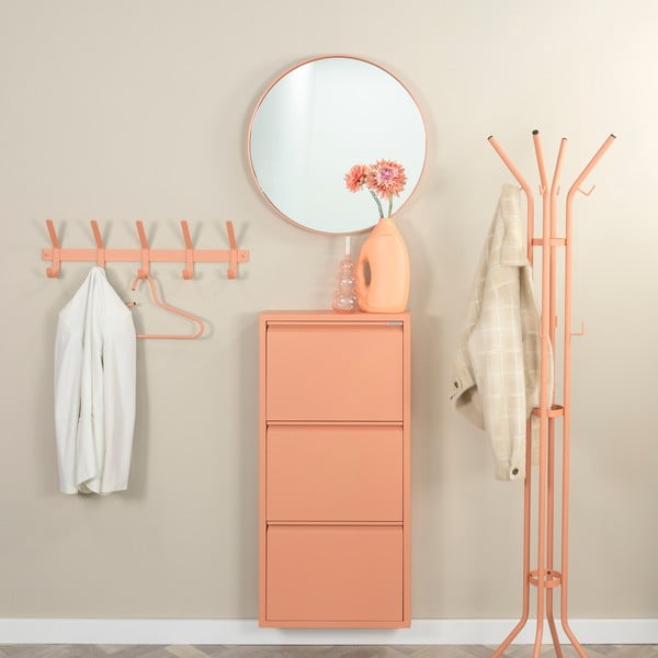 Pantofar somon cu deschidere înclinată din metal 50x103x15 cm Billy – Spinder Design-image-1