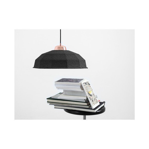 Pendul Custom Form Celulo, diametru 40 cm, negru -image-1