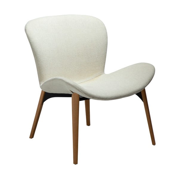 Fotoliu crem cu tapițerie din țesătură bouclé Paragon – DAN-FORM Denmark