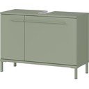 Dulap sub chiuvetă verde cu aspect mat 80x59 cm Laurino – Germania
