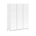 Șifonier de copii alb 149x196x58 cm Eva – Vipack