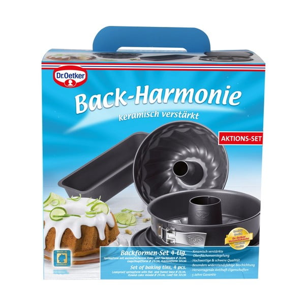 Set 4 forme de copt din oțel Dr. Oetker Four-image-2