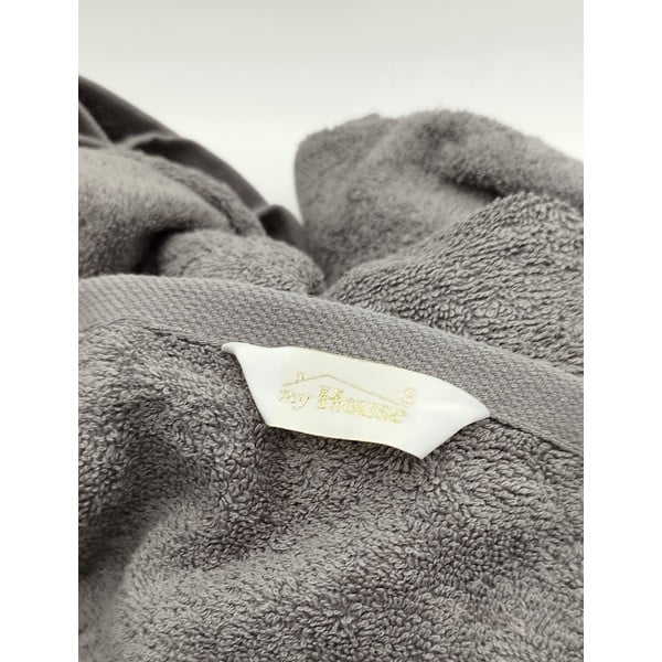 Prosop de plajă gri închis 100x180 cm Big – My House-image-1