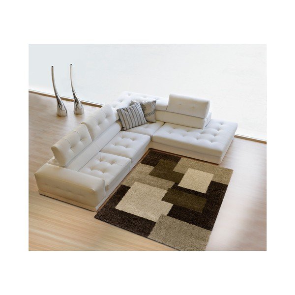 Covor Universal Ethnic, 140 x 200 cm, maro-image-1