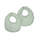 Bavete verde 2 buc. din muselină – Bébé Douceur
