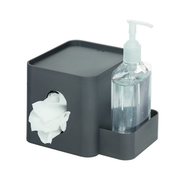 Cutie pentru șervețele iDesign Caddy, gri-image-2