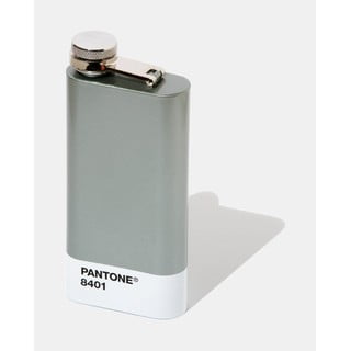 Sticlă de buzunar Pantone, 150 ml, argintiu