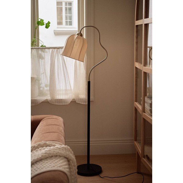 Lampadar alb/negru din material textil (înălțime 150 cm) Bell – Ellos Home-image-2