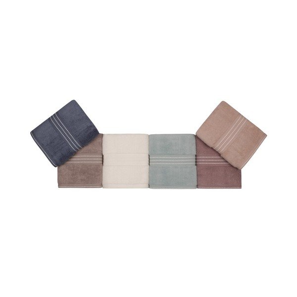 Set 6 prosoape din bumbac Micro Cotton, 50 x 90 cm-image-1