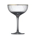 Set 4 pahare pentru cocktail Lyngby Glas Palermo, 315 ml, auriu