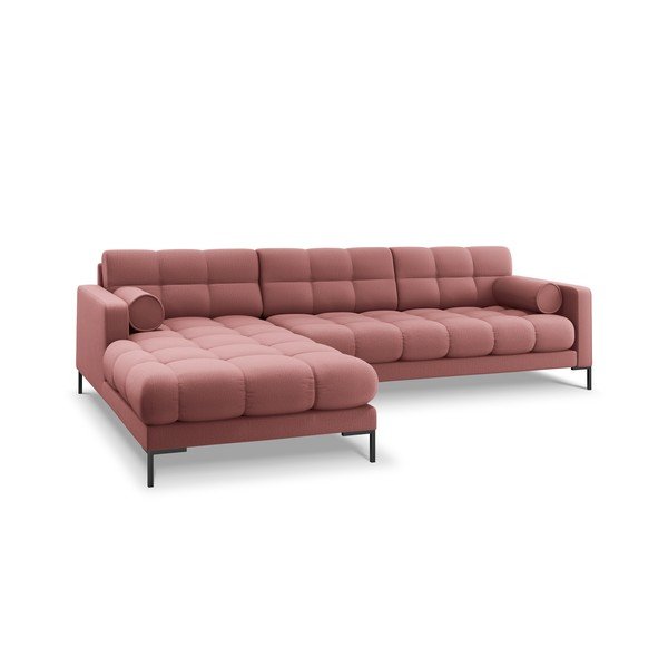 Colțar cu extensie pe partea stângă Cosmopolitan Design Bali, roz-image-3