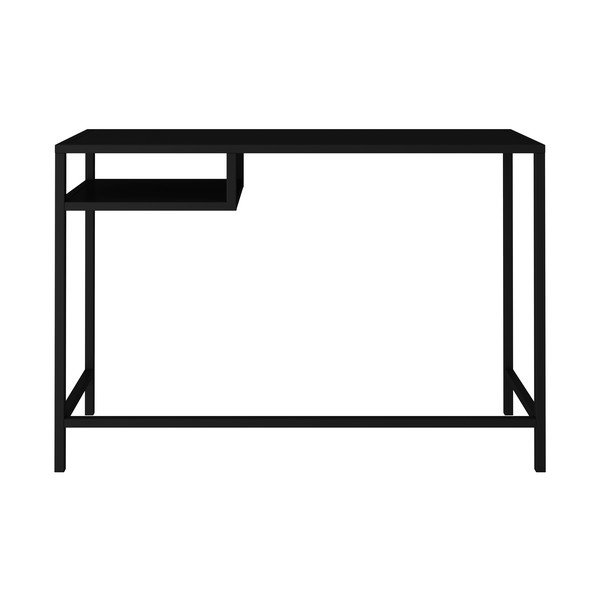 Birou metalic Canett Lite, negru-image-2