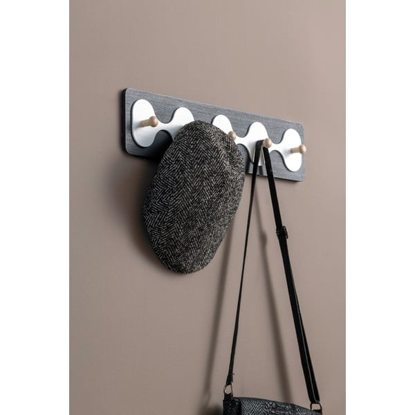 Cuier de perete negru 48 cm Rizar  – PT LIVING-image-1