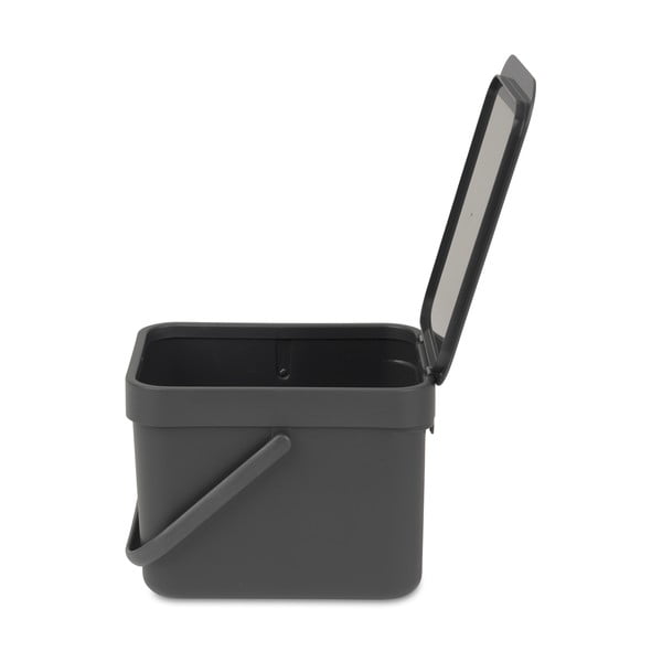 Coș Sort & Go, 6 l, gri-image-2