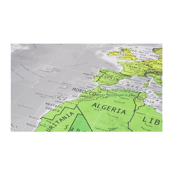 Hartă magnetică a lumii Future Map, 101 x 58 cm, verde-image-4